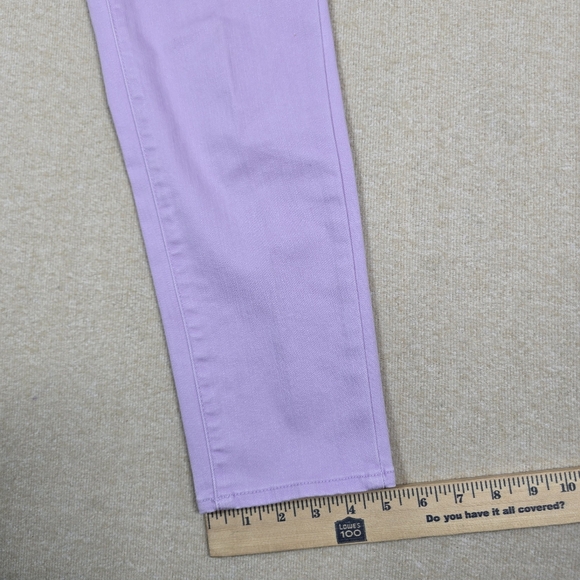 Talbots Slim Ankle Jeans Womens 4P Petite Purple Stretch Denim - Picture 5 of 7